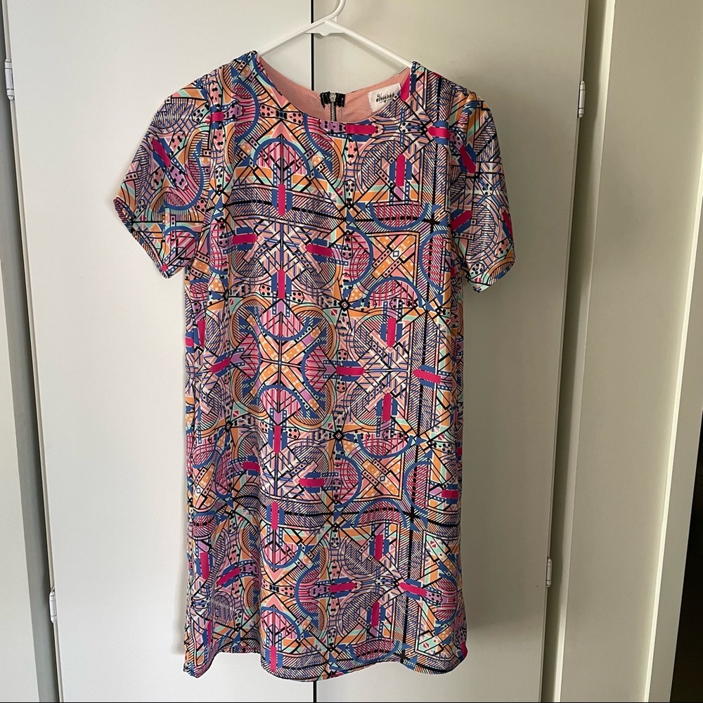 Meghan LA Geo Shift Dress